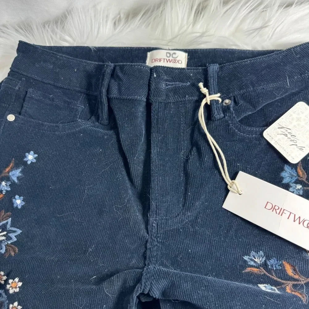 Driftwood‎ X Free People Women's NWT Farrah Moody Paisley Flare Pants Sz 25